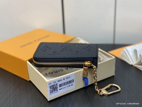 Official oldcobbler LOUIS WALLET-11*7*1.5cm Noa VUITTON 0802